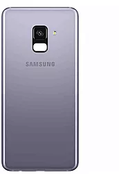 Задняя крышка корпуса Samsung Galaxy A8 2018 A530F со стеклом камеры Orchid Gray