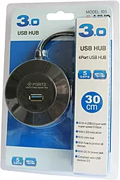 USB хаб Maiwo 4х USB3.0 without Power Supply (KH304-A) - миниатюра 6