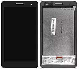 Дисплей для планшета Huawei MediaPad T1 7 T1-701U (желтый шлейф) + Touchscreen Black