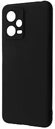 Чохол 1TOUCH Silicone 0.5 mm Black Matt для Xiaomi Poco X5 5G, Redmi Note 12 5G Black