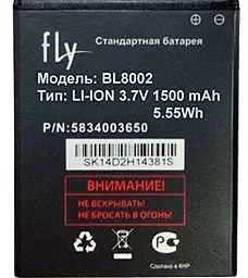 Акумулятор Fly IQ4490i Era Nano 10 / BL8002 (1500 mAh)