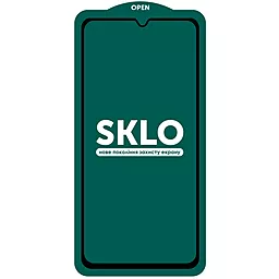 Защитное стекло SKLO 5D для Xiaomi Poco X5 5G, Redmi Note 12 4G, Note 12 5G Чёрный (тех.упак)