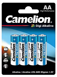 Батарейки Camelion AA / LR6 Digi Alkaline 4шт (C-11210406) 1.5 V