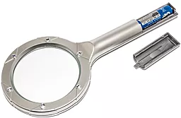 Лупа ручная Magnifier MG 8B-2 73мм/3х с LED подсветкой - миниатюра 2