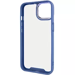 Чехол Epik TPU+PC Lyon Case для Apple iPhone 14 (6.1") Blue - миниатюра 3