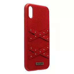 Чохол Polo Abbott For iPhone XS Max Red (SB-IP6.5SPABT-RED)