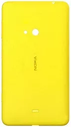 Задняя крышка корпуса Nokia 625 Lumia (RM-941) с боковыми кнопками Original Yellow