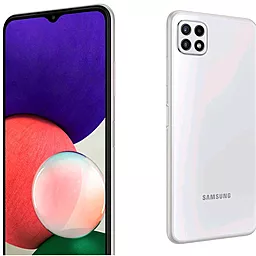Смартфон Samsung Galaxy A22 5G 4/128GB White - миниатюра 2