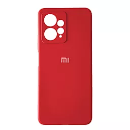 Чехол 1TOUCH Silicone Case Full for Xiaomi Redmi Note 12 4G Red