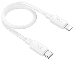 Кабель USB PD Hoco X96 Hyper 20w 2.4a 0.25m USB Type-C - Lightning cable white - миниатюра 3