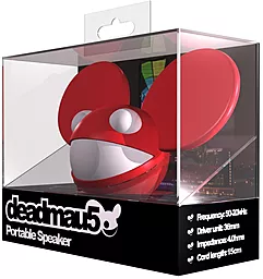 Колонки акустические KS Deadmau5 Portable Speaker Red - миниатюра 2