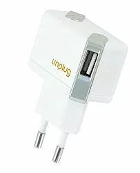 Мережевий зарядний пристрій Unplug 2USB с 30pin кабелем (2А) - мініатюра 2
