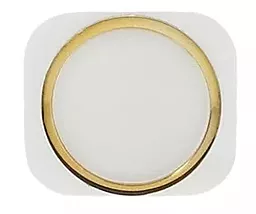 Зовнішня кнопка Home Apple iPhone 5S Original Gold