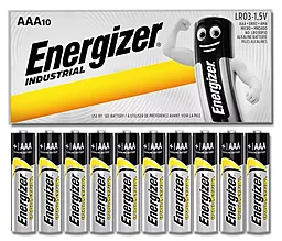 Батарейки Energizer AAA / ER92 / LR03 Industrial 10шт - миниатюра 2