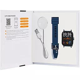 Смарт-часы Amico GO FUN Pulseoximeter and Tonometer Blue (850473) - миниатюра 4