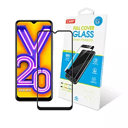 Защитное стекло Global Full Glue для Vivo Y20 Black (1283126504211)