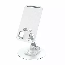 Держатель для смартфона BOROFONE BH75 Flawless folding rotatable desktop holder White