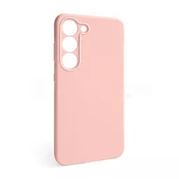 Чехол Silicone Case Full для Samsung Galaxy S23/S911 (2023) Light Pink