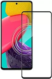 Защитное стекло 1TOUCH Full Glue для Samsung M536B Galaxy M53 5G (без упаковки) Black