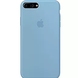 Чехол Silicone Case Full для Apple iPhone 7 Plus, iPhone 8 Plus Cornflower