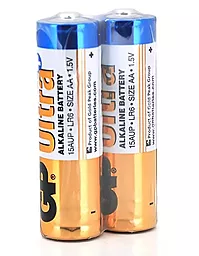 Батарейки GP AA / R6 Ultra Plus (15AUP-2S2) SHRINK 2шт 1.5 V