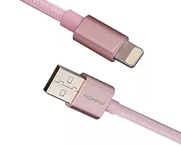Кабель USB Momax Elit Link Lightning 0.18m Rose Gold (DL5L2) - миниатюра 2