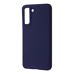Чехол Wave Full Silicone Cover для Samsung Galaxy S21 FE (G990B) Midnight Blue
