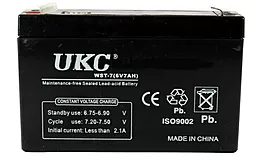 Аккумуляторная батарея UKC 6V 7Ah (WST-7)