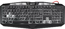 Клавиатура Defender Punisher GK-130DL USB (45130) Black - миниатюра 6