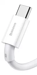 Кабель USB Baseus Superior Series Fast Charging 66w 6a 2m USB Type-C cable white (CATYS-A02) - миниатюра 2