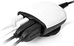 Автомобільний зарядний пристрій Capdase Quartet USB Car Charger Boosta Z4 (6.2 A) White (CA00-7B02) - мініатюра 4