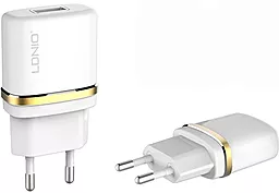 Сетевое зарядное устройство LDNio Home Charger 5W USB-A White (DL-AC50) - миниатюра 4