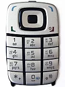 Клавиатура Nokia 6101 Silver/Black