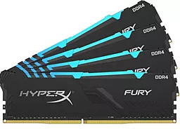 Оперативная память Kingston HyperX Fury DDR4 4х16GB 3200 MHz (HX432C16FB4AK4/64)