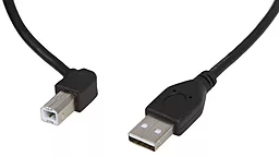 Кабель (шлейф) Cablexpert USB2.0 A - USB В 3м (CCP-USB2-AMBM90-10) - миниатюра 3