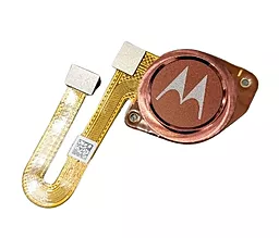 Шлейф Motorola Moto E7 Plus XT2081 со сканером отпечатка пальца Amber Bronze