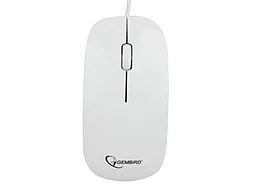 Компьютерная мышка Gembird MUS-103-W White