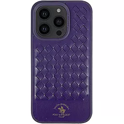 Чехол Santa Barbara Polo and Racquet Club для Apple iPhone 14 Pro  Purple - миниатюра 3