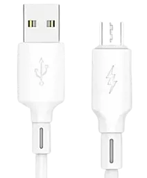 Кабель USB Jellico B24 12w 3.1 micro USB cable white (RL075419)