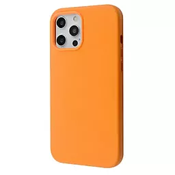 Чехол Wave Premium Leather Edition Case with MagSafe для Apple iPhone 12 Pro Max Orange