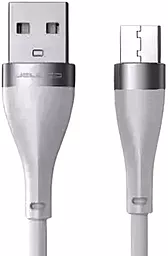 Кабель USB Jellico A17 15W 3.1A micro USB Cable Gray