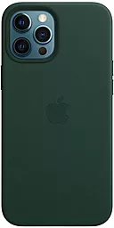 Чехол Apple Leather Case для iPhone 11 Pro Max Forest Green
