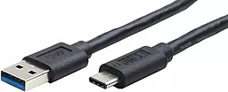 USB Кабель Cablexpert USB3.0 to USB Type-C Cable 0.5м Black (CCP-USB3-AMCM-0.5M)