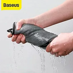 Полотенце для авто Baseus из микрофибры Easy life car washing towel 60x180см Grey (CRXCMJ-B0G) - миниатюра 6