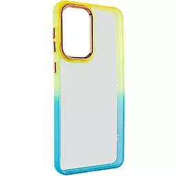 Чохол Epik TPU+PC Fresh sip series для Samsung Galaxy A33 5G Turquoise / Orange