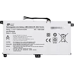 Аккумулятор для ноутбука Samsung Notebook 5 NP530E5M / AA-PBUN3AB 11.4V (3900mAh) / NB490165 PowerPlant White