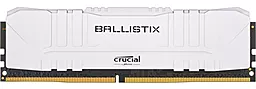 Оперативная память Micron DDR4 16GB 2666MHz Ballistix (BL16G26C16U4W) White