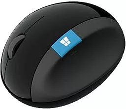 Компьютерная мышка Microsoft Sculpt Ergonomic Mouse (L6V-00005) Black - миниатюра 2
