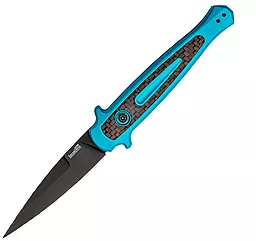 Нож Kershaw Launch 8 (7150TEALBLK)  Black Blade