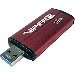 Флешка Patriot 512GB VIPER2 USB 3.1 (PV512G3USB) Red - миниатюра 2